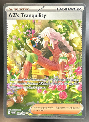 AZ's Tranquility Mega Evolution Chaos Rising #120/086 Special Illustration Rare