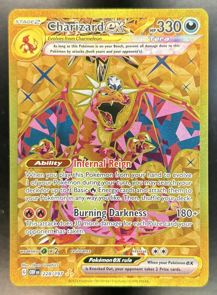 Charizard ex SV Obsidian Flames - OBF EN #228/197 LP