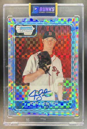 Jon Lester 2006 1st Bowman Chrome #BC239 X Fractors 78/225 Red Sox