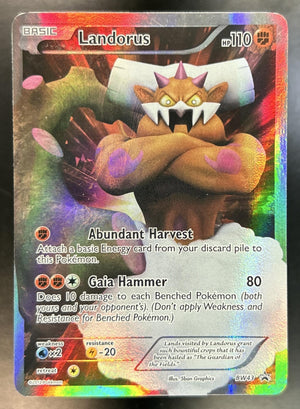 Landorus BW Black Star Promos #BW43 MP/HP