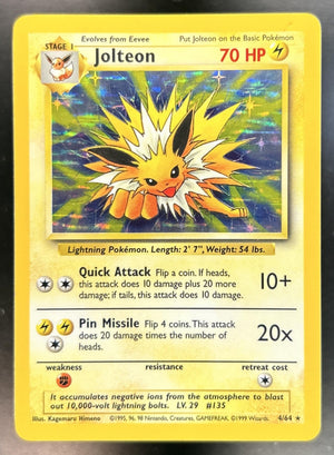 Jolteon Jungle #4/64 Holo No Symbol MP