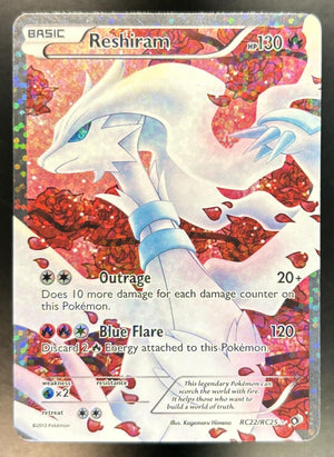 Reshiram Black & White Legendary Treasures #RC22/RC25 Radiant Collection LP