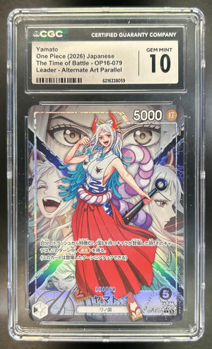 Yamato The Time of Battle #OP16-079 Alternate Art SP CGC 10