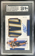 Nickeil Alexander-Walker 2019-20 Panini National Treasures #124 Rookie Patch Auto Horizontal Bronze 5/49 RC Pelicans