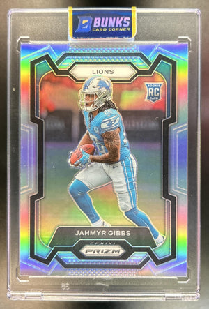Jahmyr Gibbs 2023 Panini Prizm #331 Silver RC Lions