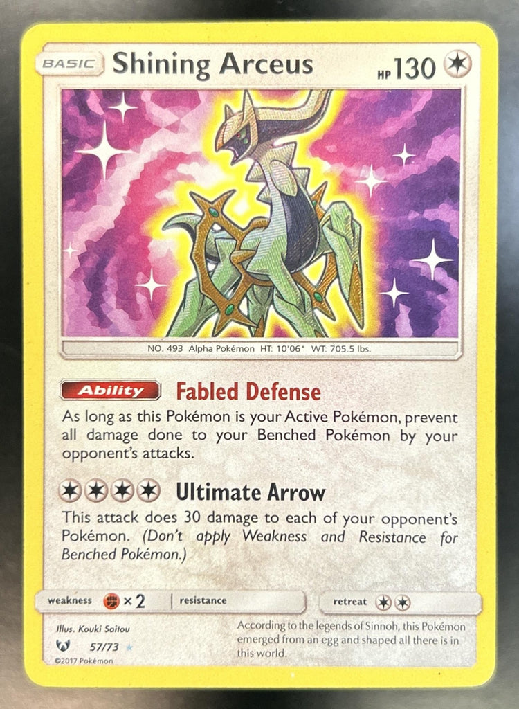 Shining Arceus front image