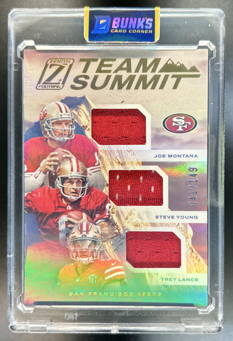 Joe Montana / Steve Young / Trey Lance front image