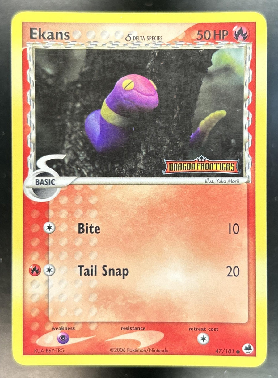 Ekans EX Dragon Frontiers #47/101 LP