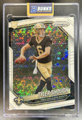 Tyler Shough 2025 Panini Prizm #327 White Disco RC Saints