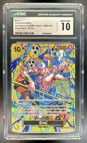Enel Adventure on Kami's Island #EB02-052 Special Card CGC 10