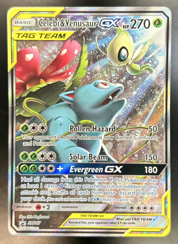 Celebi & Venusaur Tag Team  front image