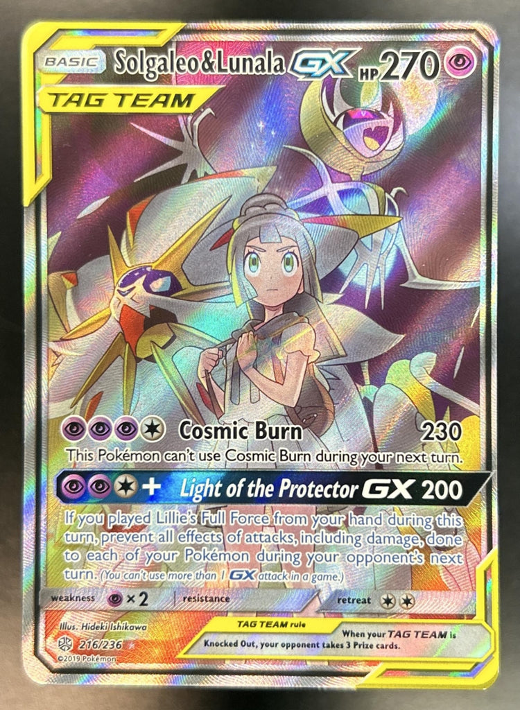 Solgaleo & Lunala Tag Team  front image