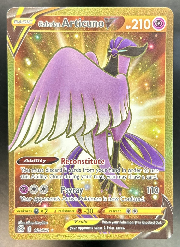 Galarian Articuno V front image