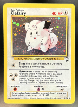 Clefairy Set 2 #6/130 Holo LP