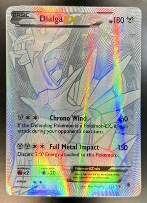 Dialga EX XY Phantom Forces #122/119 Reverse Holo LP