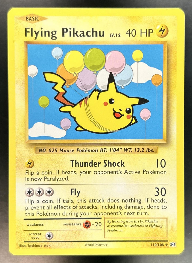Flying Pikachu front image