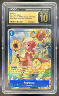 Rebecca Adventure on Kami's Island #OP15-053 Alternate Art CGC Pristine 10