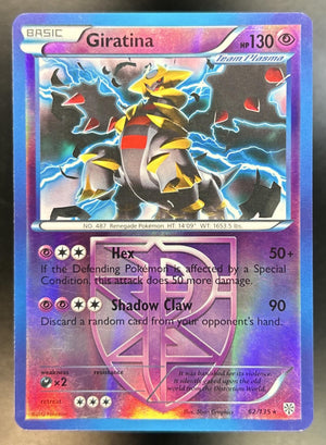 Giratina Black & White Plasma Storm #62/135 LP