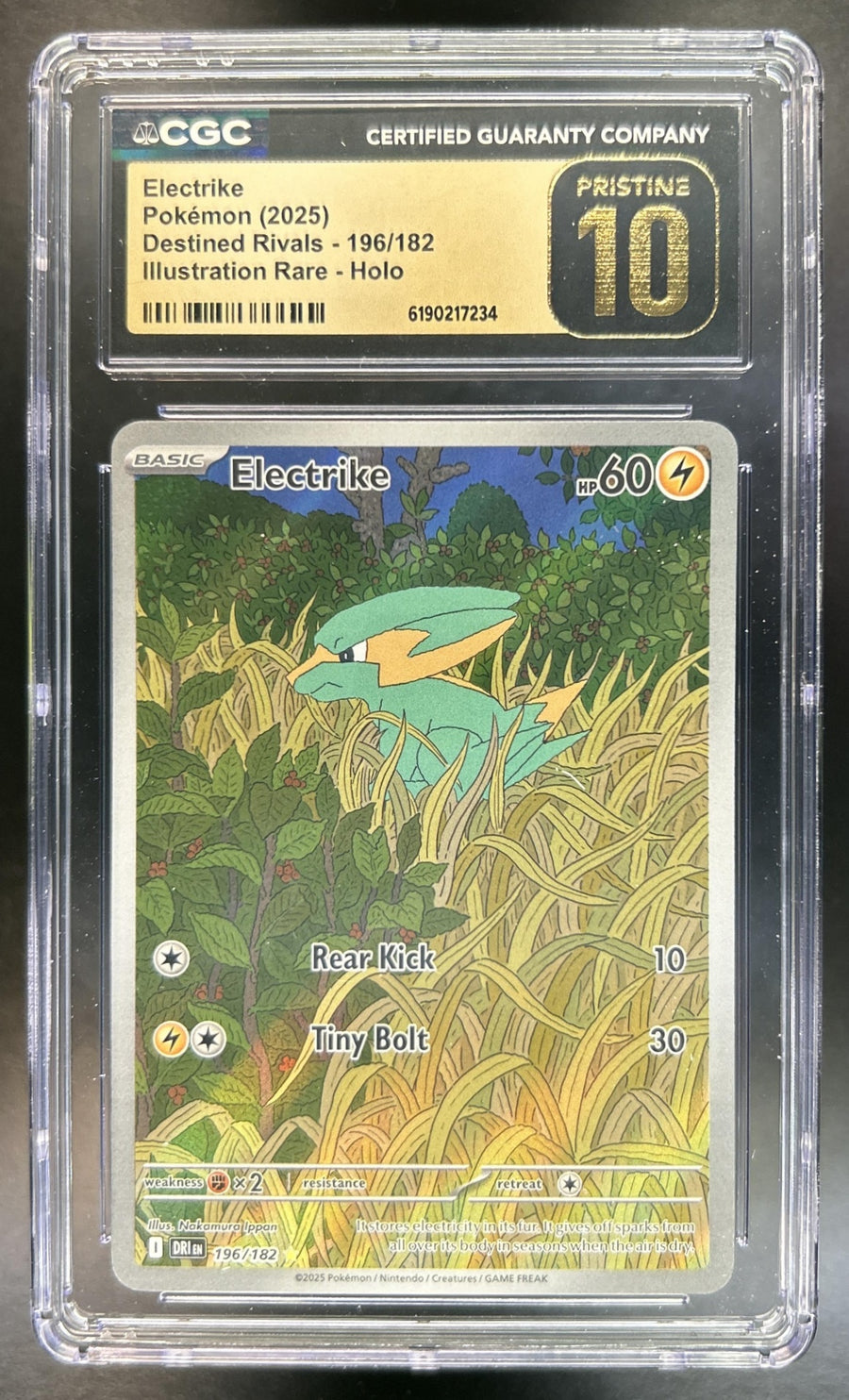Electrike Destined Rivals #196/182 CGC Pristine 10