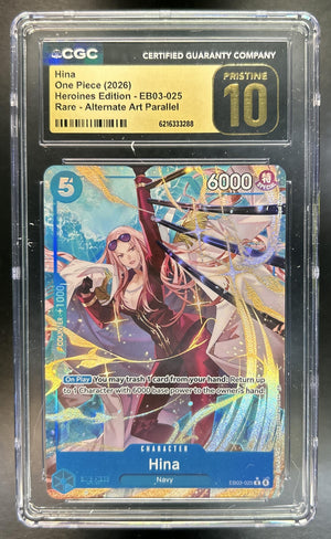 Hina Heroines Edition #EB03-025 Rare CGC Pristine 10
