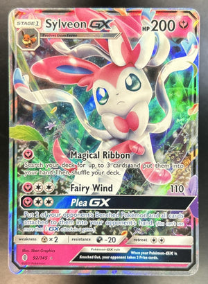 Sylveon Sun & Moon Guardians Rising #92/145 Holo