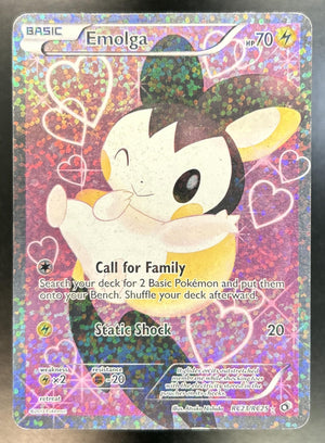 Emolga Black & White Legendary Treasures #RC23/RC25 Radiant Collection HP
