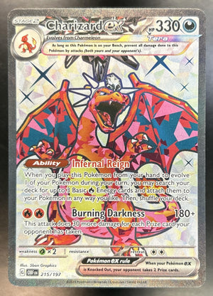 Charizard ex SV Obsidian Flames - OBF EN #215/197 Ultra Rare