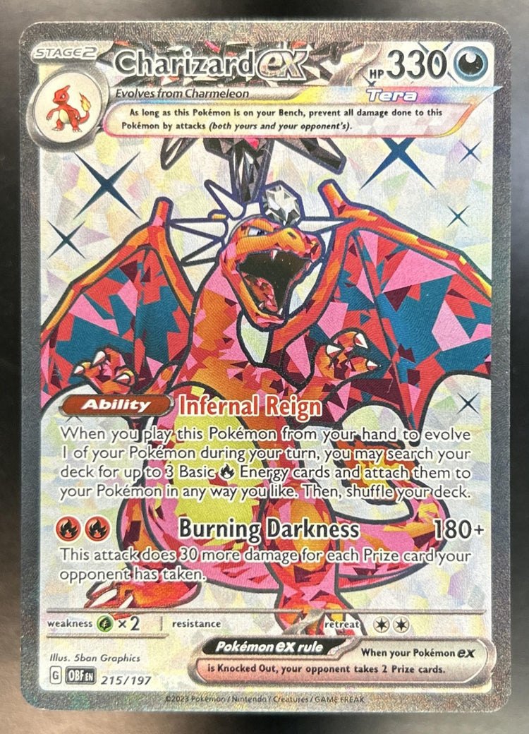 Charizard ex front image
