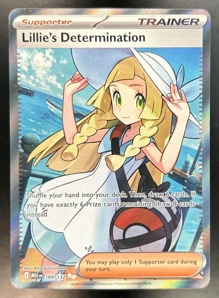 Lillie's Determination Mega Evolution #169/132 Ultra Rare