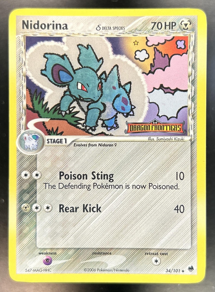 Nidorina EX Dragon Frontiers #34/101 MP