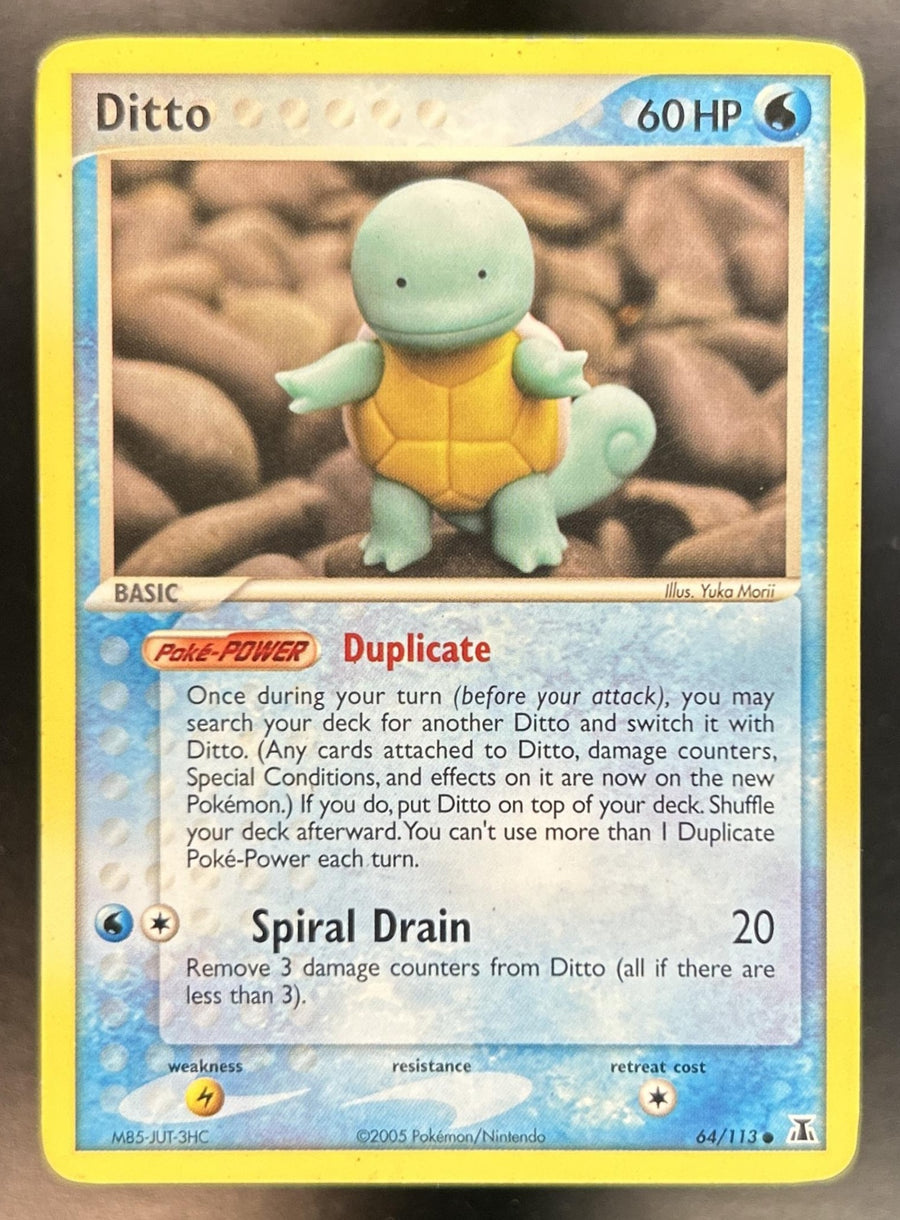 Ditto EX Delta Species #64/113 MP