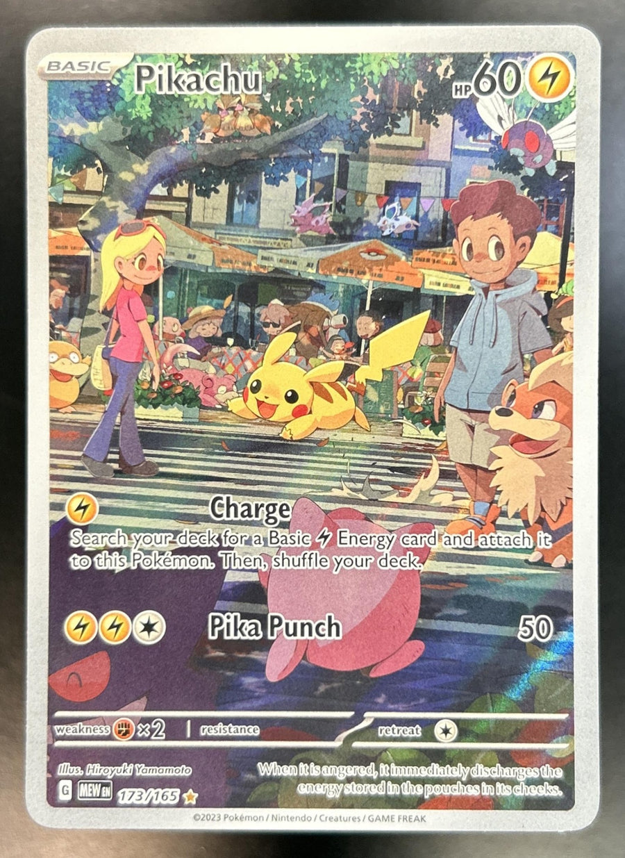 Pikachu front image