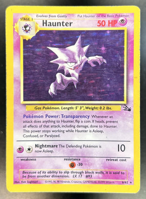 Haunter Fossil #6/62 MP