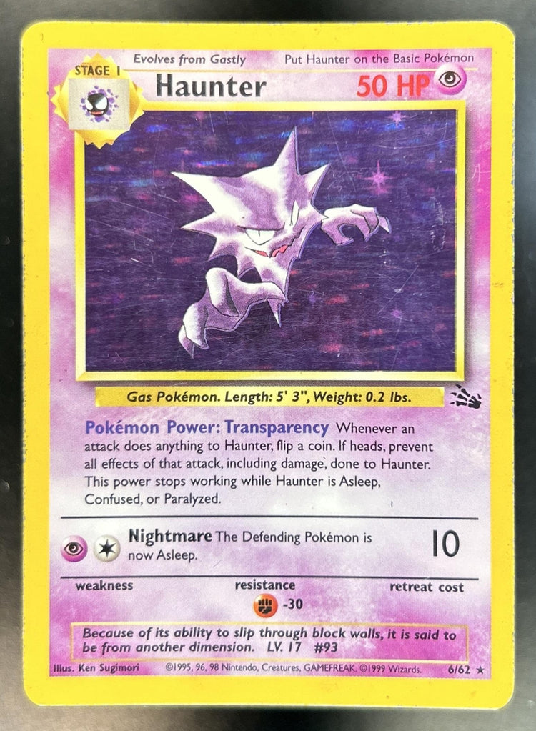 Haunter Fossil #6/62 MP