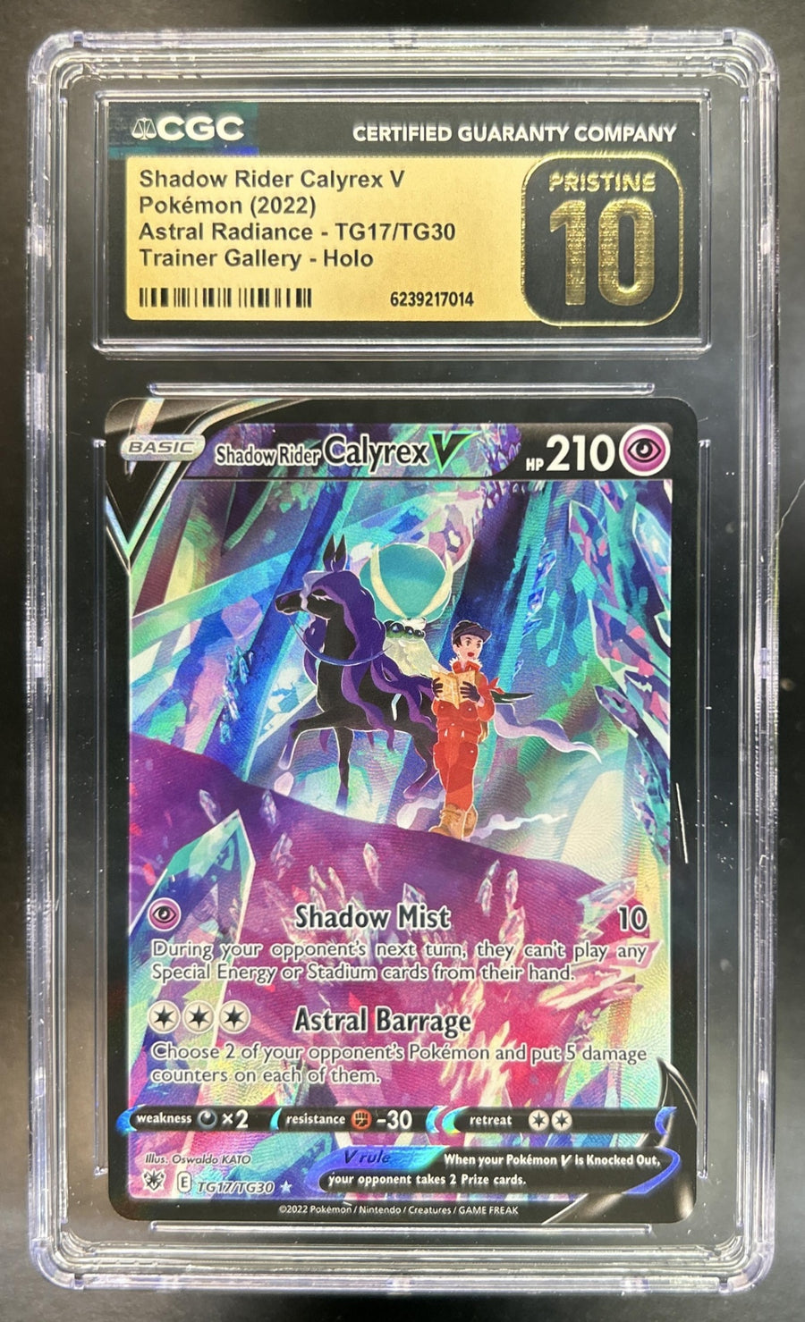 Shadow Rider Calyrex V front image