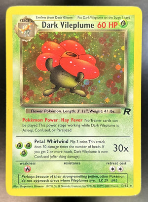 Dark Vileplume Team Rocket #13/82 Holo LP