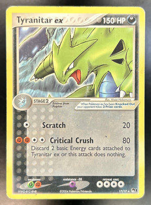 Tyranitar ex POP Series 1 #17/17 MP