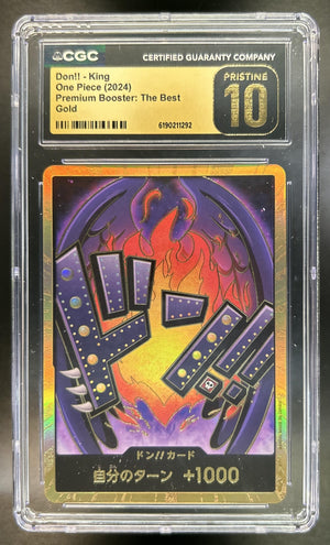 DON!! The Best JP #NNO Gold CGC Pristine 10