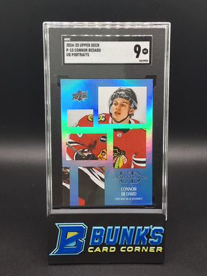 2024 Connor Bedard UD Portraits SGC 9