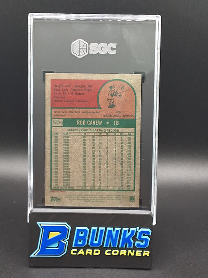 2024 Rod Carew '75 Topps In 3D SGC 9.5 (Box 24)
