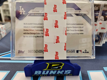 MLB-TOPPS NOW TRIPLE DODGERS CARDS