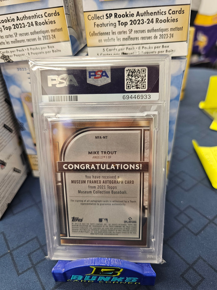 2021 Topps Museum Collection Framed AU-Silver