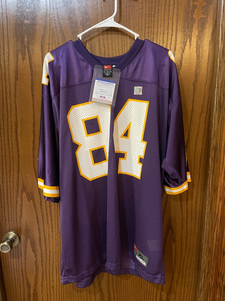 Randy Moss 🐐 Autographed Jersey