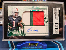 2024 Cameron Ward 3 Patch Autograph 10/10