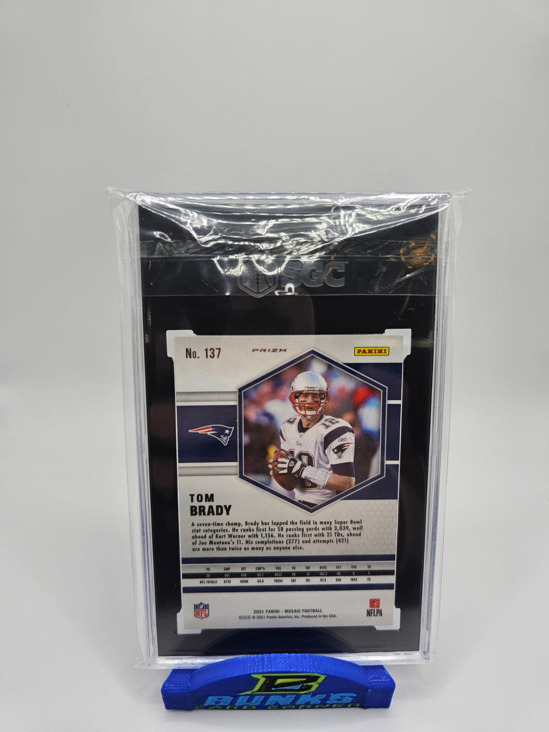 2021 Tom Brady Genisis SGC 9.5