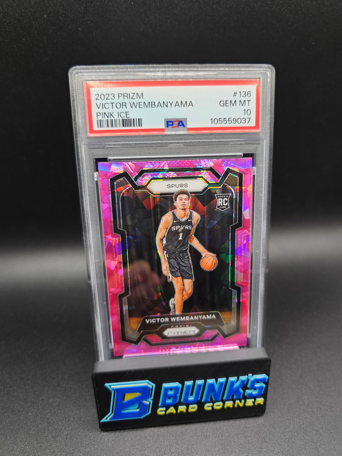 2023 Victor Wembanyama Pink Ice 🧊 PSA 10