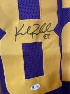 Kyle Rudolph Autographed Minnesota Vikings Color Rush