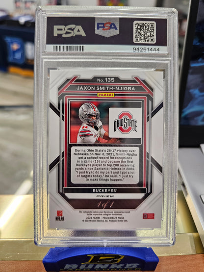 2023 Jaxon Smith-Njigba Gold Vinyl 1/1