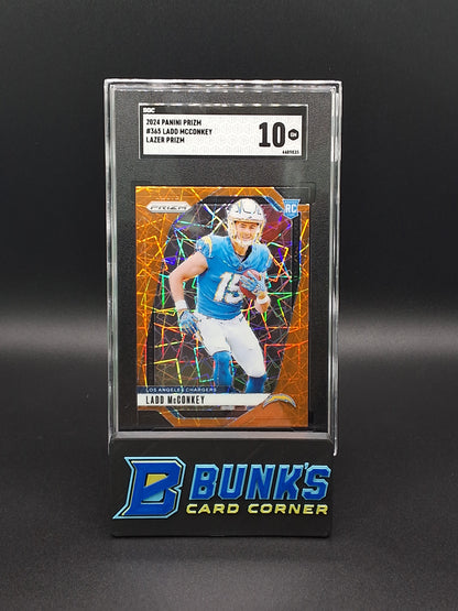 2024 Ladd Mcconkey Lazer Prizm SGC 9 RC (Box 24)