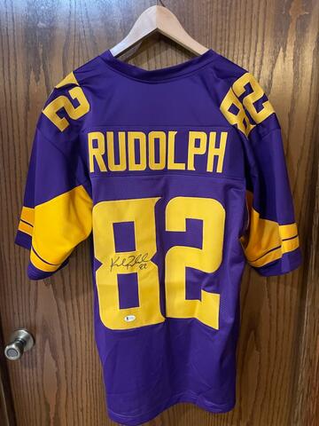 Kyle Rudolph Color Rush Autographed Jersey